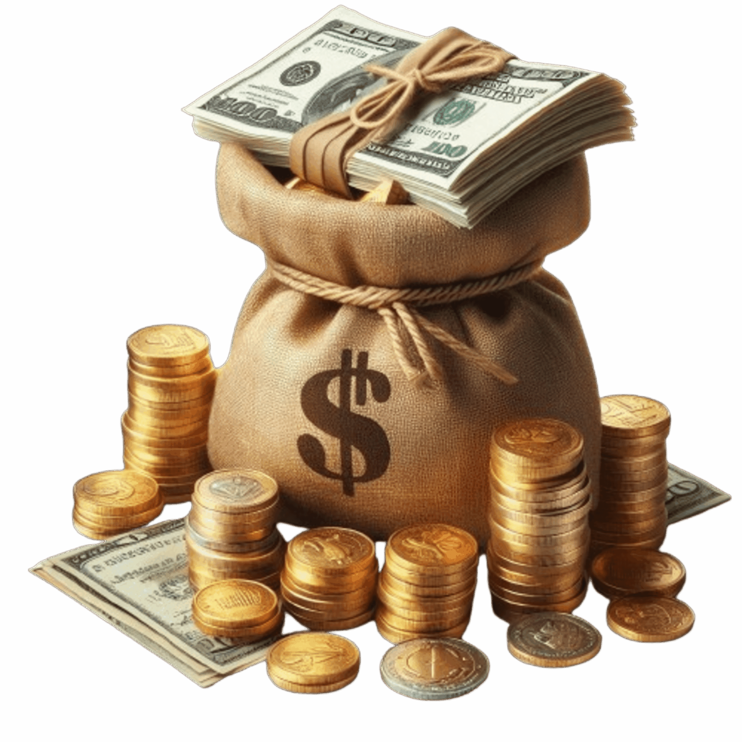 —Pngtree—sack of money with gold_15800842
